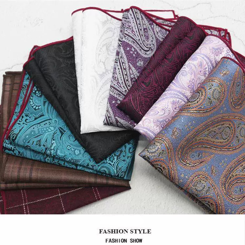 Pocket Square Set - Classic Pasiley Pocket Square Mens Formal