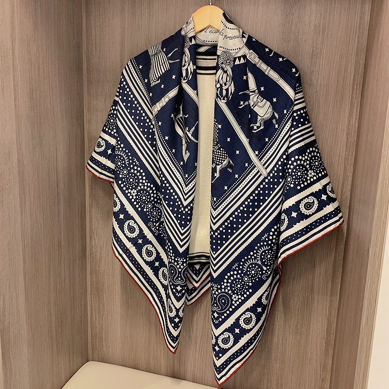 Thicken Wool Blanket Scarf Sha - Pashmina Wrap Large บทวิจารณ์และราคา