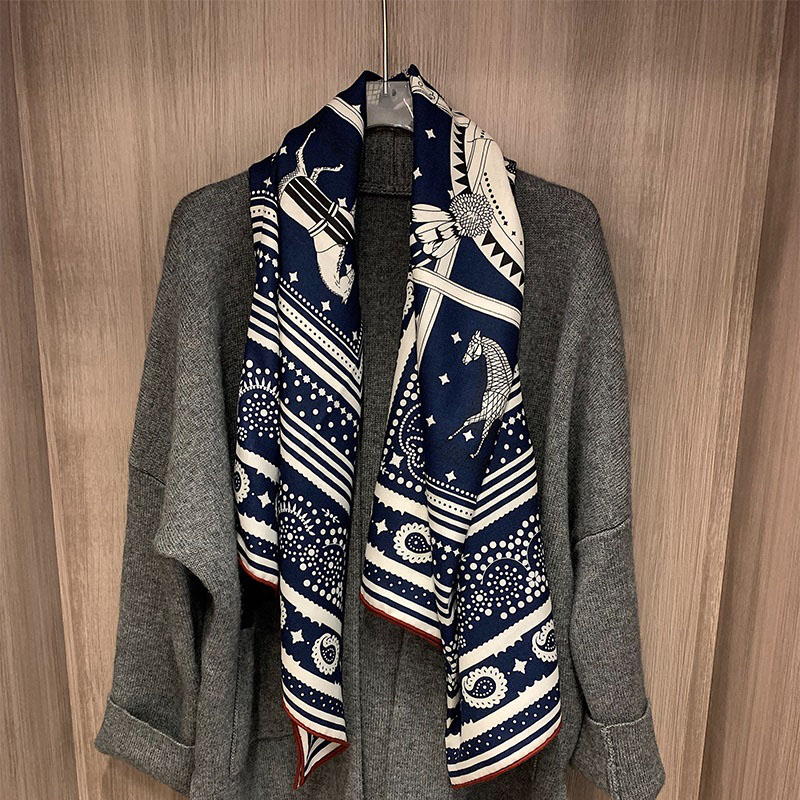Thicken Wool Blanket Scarf Sha - Pashmina Wrap Large บทวิจารณ์และราคา