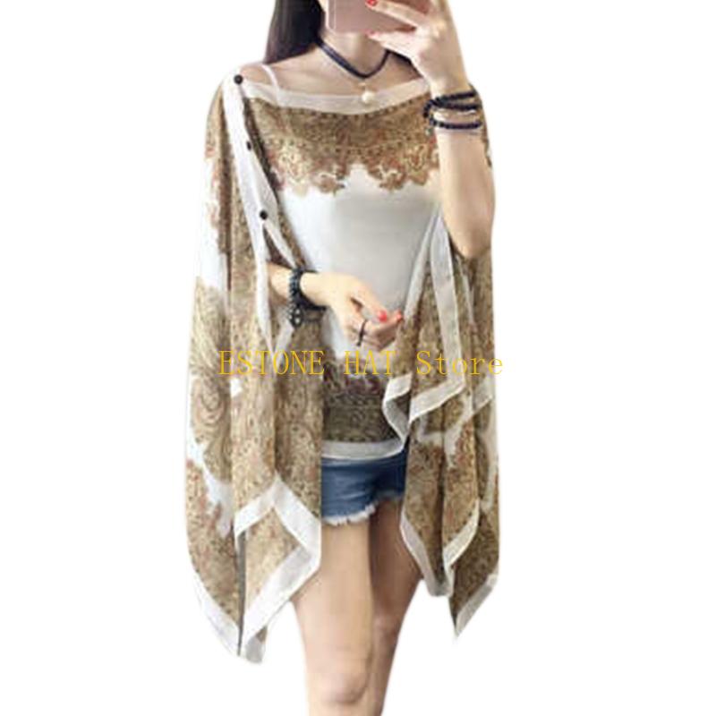 49MF Large Size Women Beach Bl - Pashmina Wrap Large บทวิจารณ์และราคา