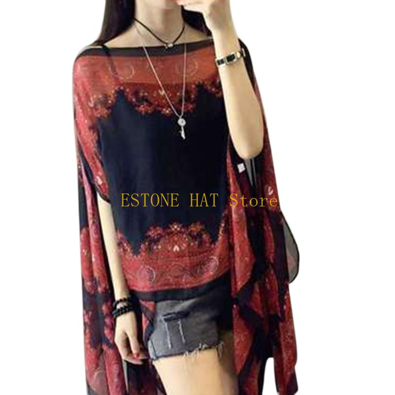 49MF Large Size Women Beach Bl - Pashmina Wrap Large บทวิจารณ์และราคา