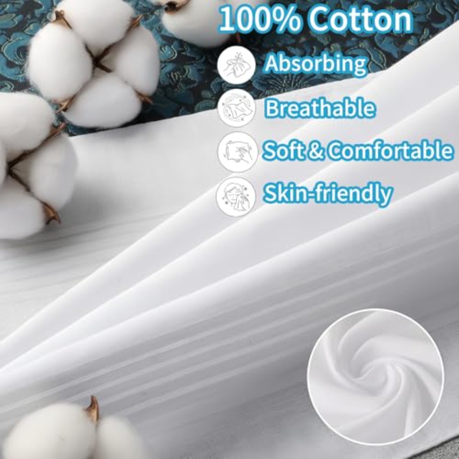 Cotton Handkerchiefs for Men-  - Handkerchief Cotton Men บทวิจารณ์และราคา