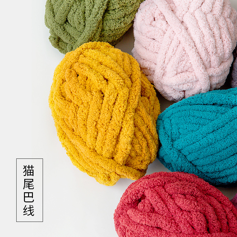 Super Coarse Yarn for Pet Bed, - Woven Scarf Blanket บทวิจารณ์และราคา