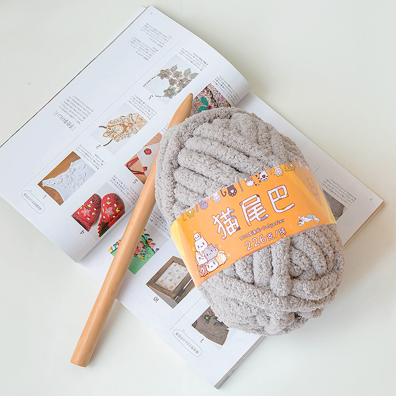 Super Coarse Yarn for Pet Bed, - Woven Scarf Blanket บทวิจารณ์และราคา