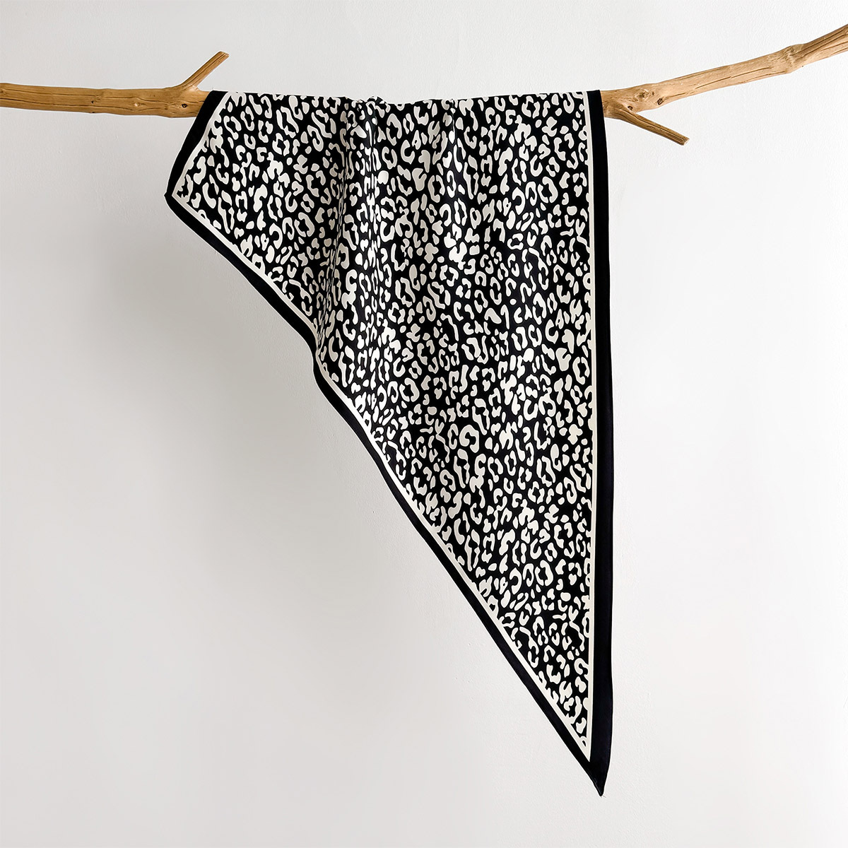 Floral Printed Square Scarf Fo - Scarf Silk Square บทวิจารณ์และราคา