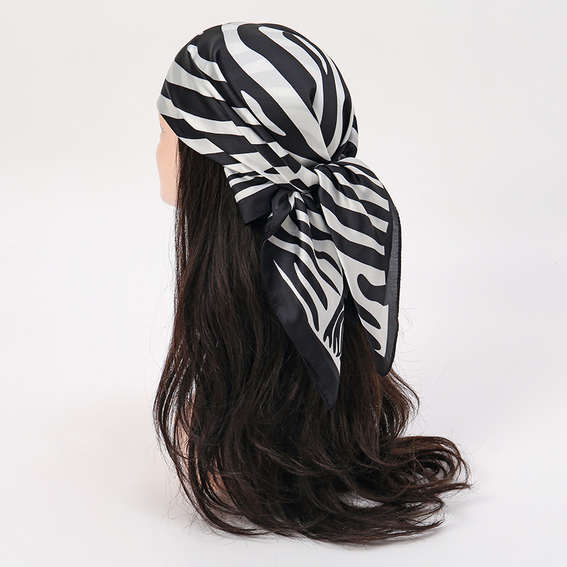2025 Beach Hijab Stoles Silk S - Silk Tie Striped บทวิจารณ์และราคา