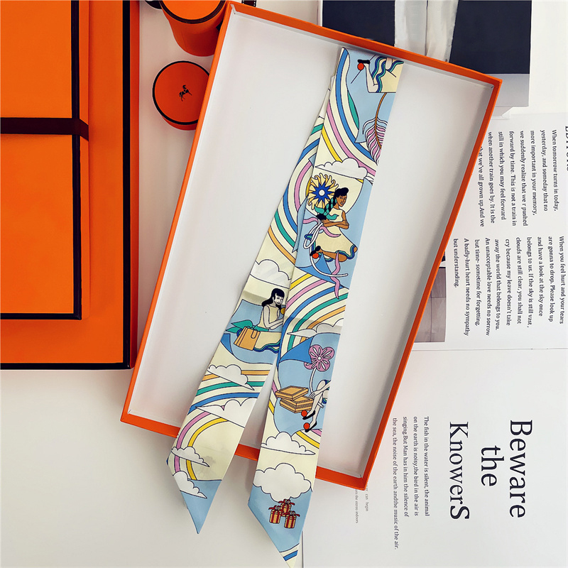 Women 100% Mulberry Silk Scarf - Silk Neck Scarf บทวิจารณ์และราคา