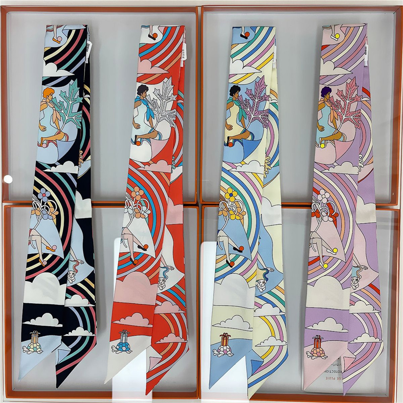 Women 100% Mulberry Silk Scarf - Silk Neck Scarf บทวิจารณ์และราคา