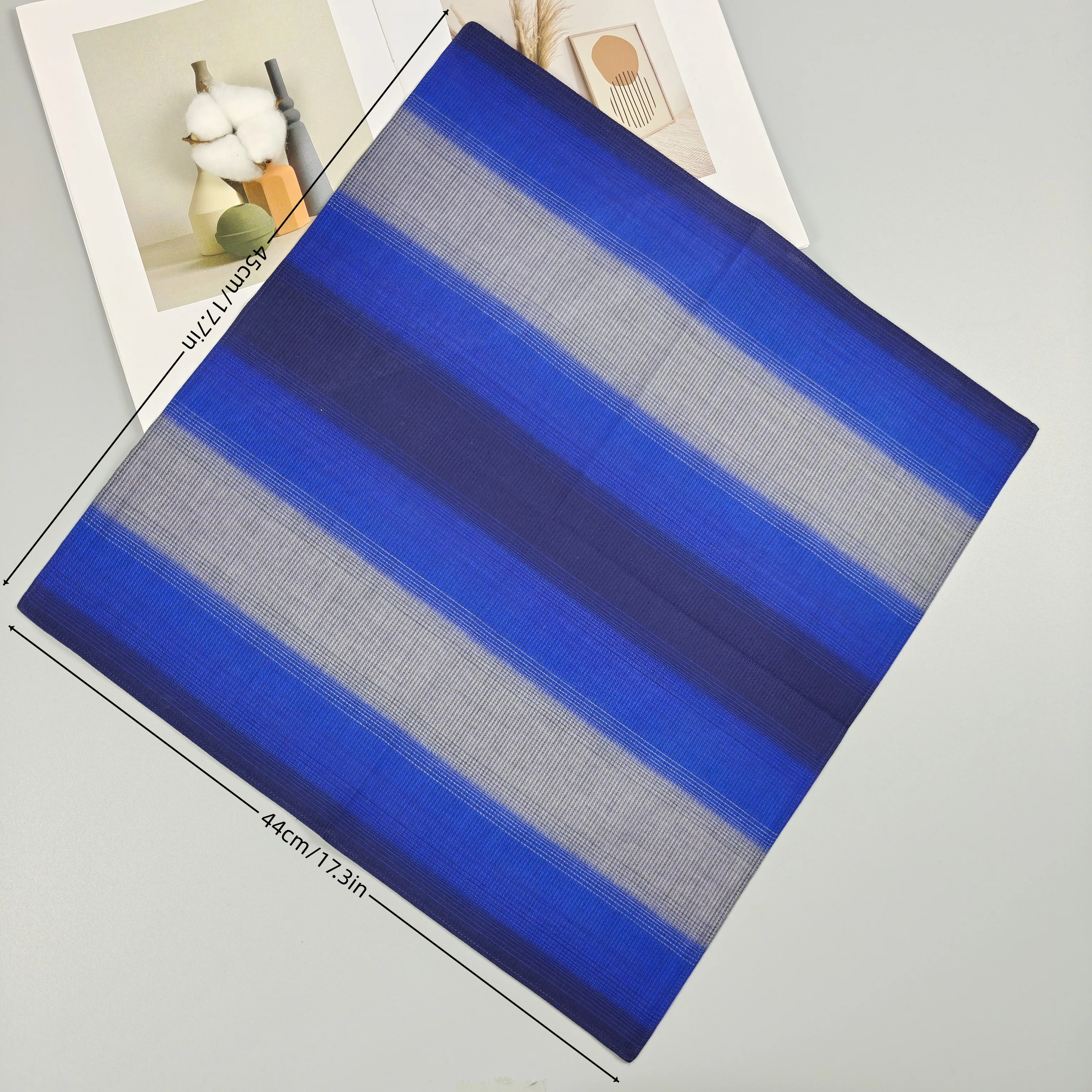 44cm/17.3in fashion new cotton - Handkerchief Cotton Men บทวิจารณ์และราคา