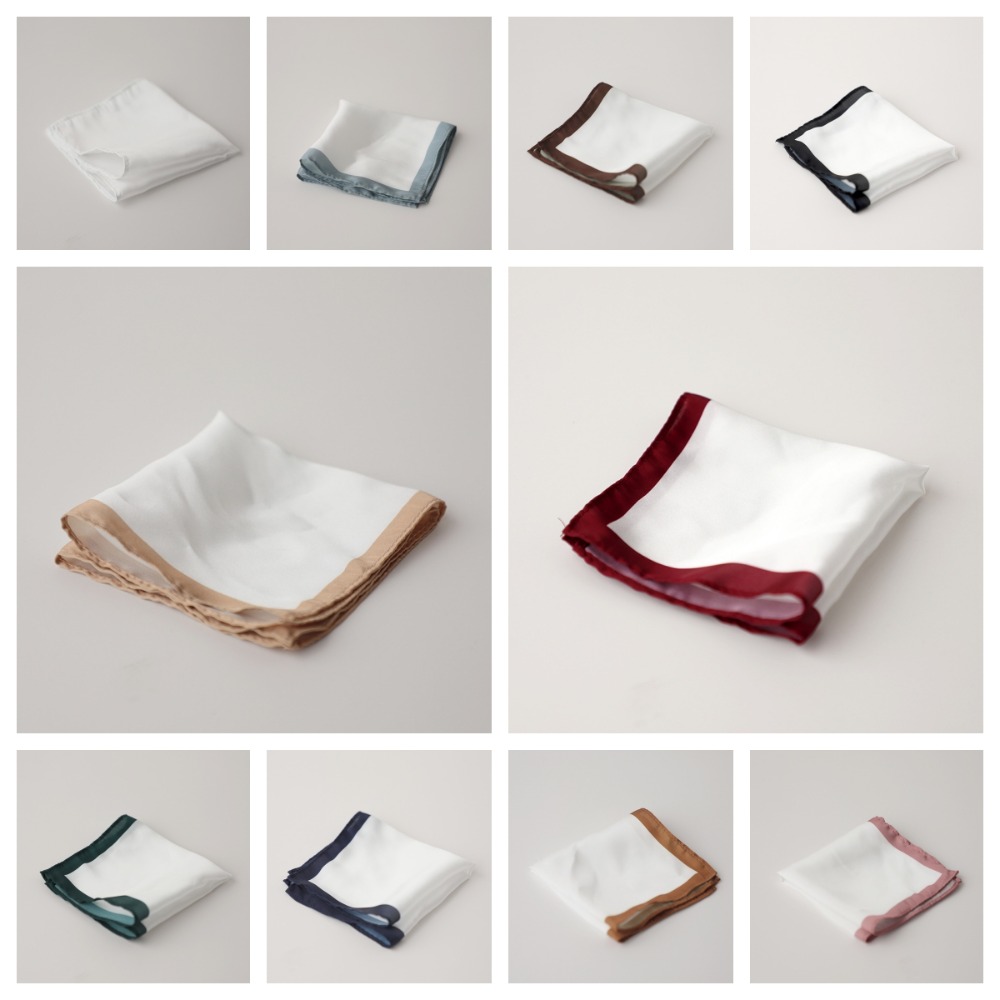 Fashion Korean Men's Suit Pock - Pocket Square Set บทวิจารณ์และราคา