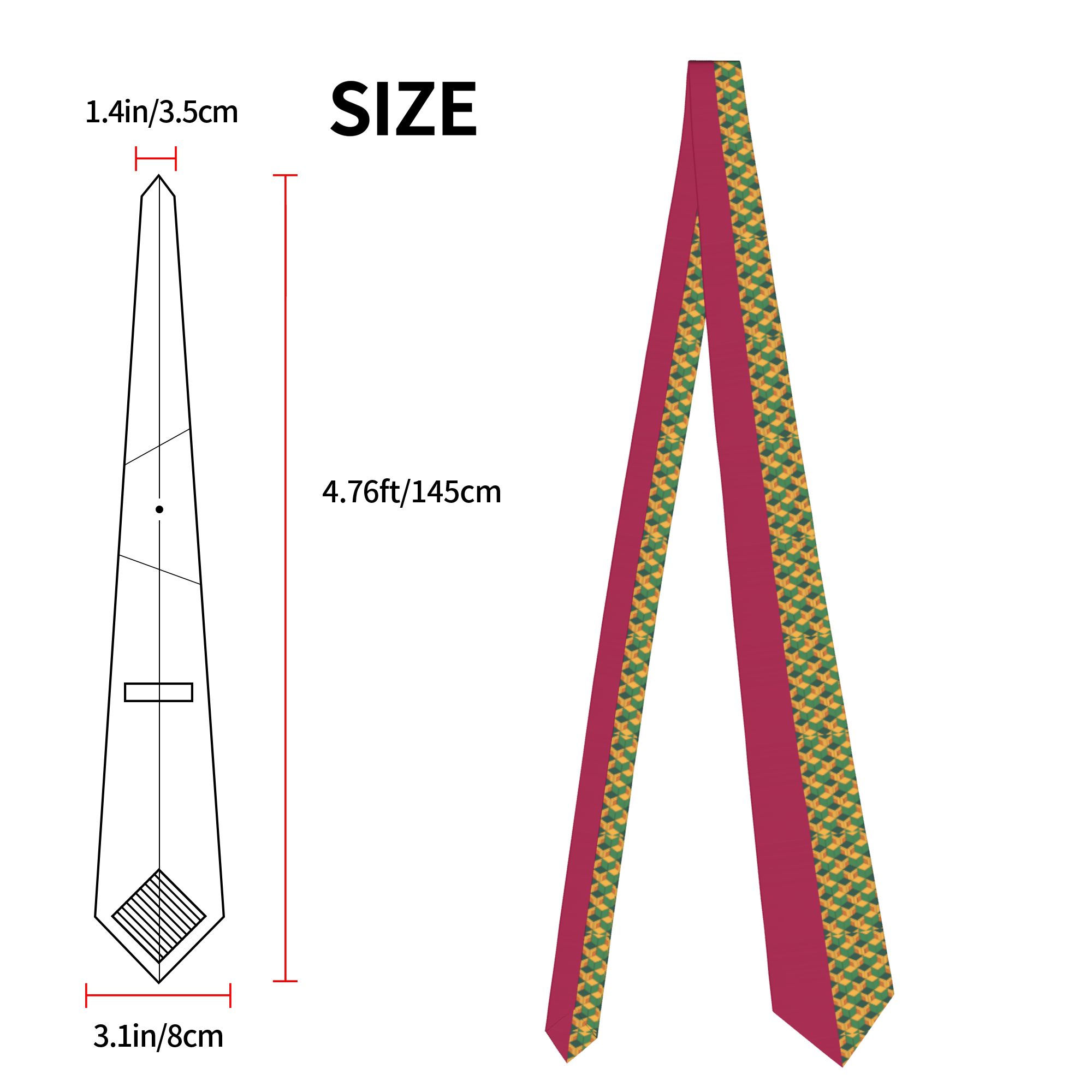 Demon Slayer Neckties Skinny 8 - Skinny Tie Men บทวิจารณ์และราคา