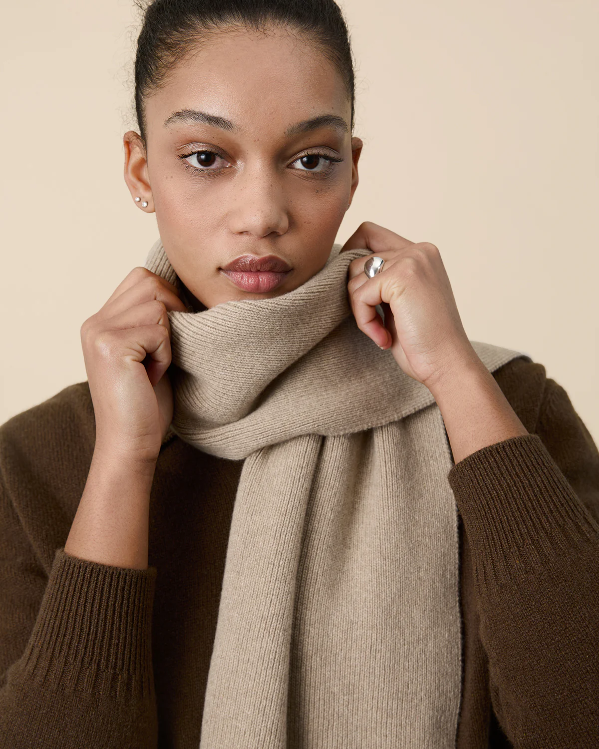 New Winter Scarf Men Women Cas - Muffler Men Wool บทวิจารณ์และราคา
