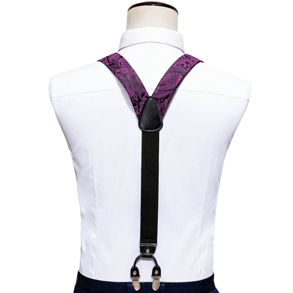 Suspenders For Men's Pants Exq - Bow Tie Pre Tied บทวิจารณ์และราคา