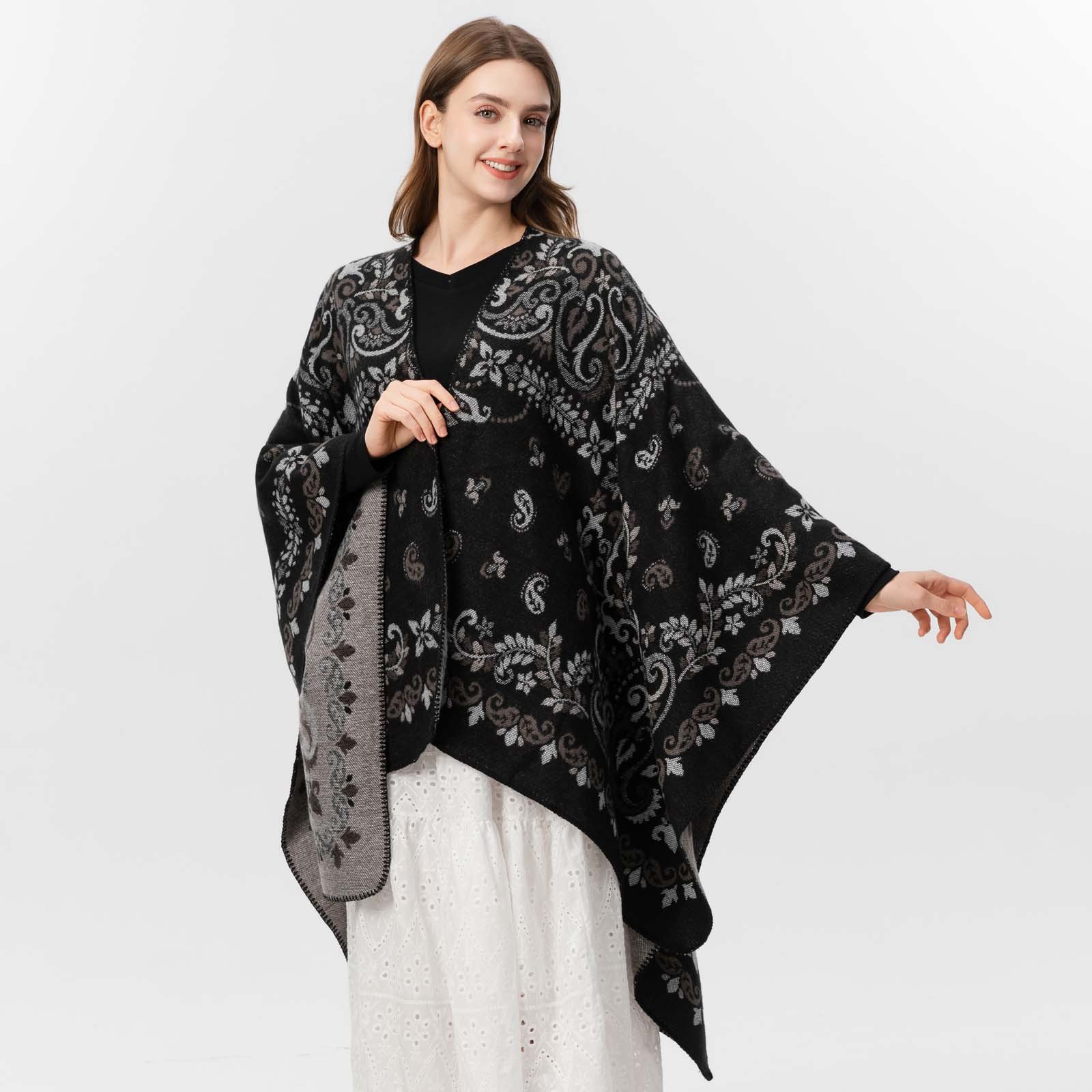 Luxury Women's Cashmere Scarf  - Stole Wedding Shawl บทวิจารณ์และราคา