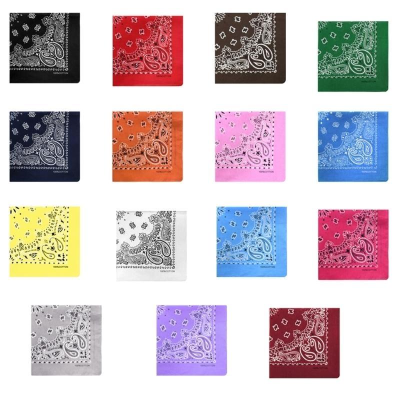 Men Women Neckerchiefs Vintage - Handkerchief Cotton Men บทวิจารณ์และราคา