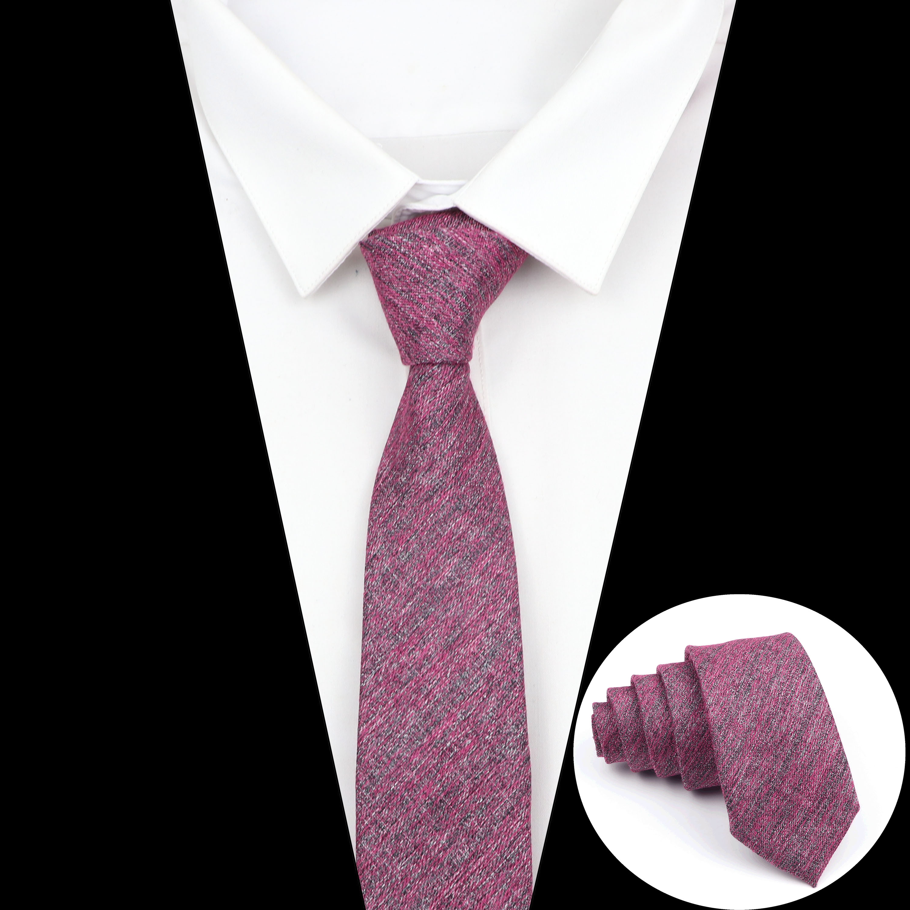 High Quality Ties For Men 6cm  - Skinny Tie Men บทวิจารณ์และราคา