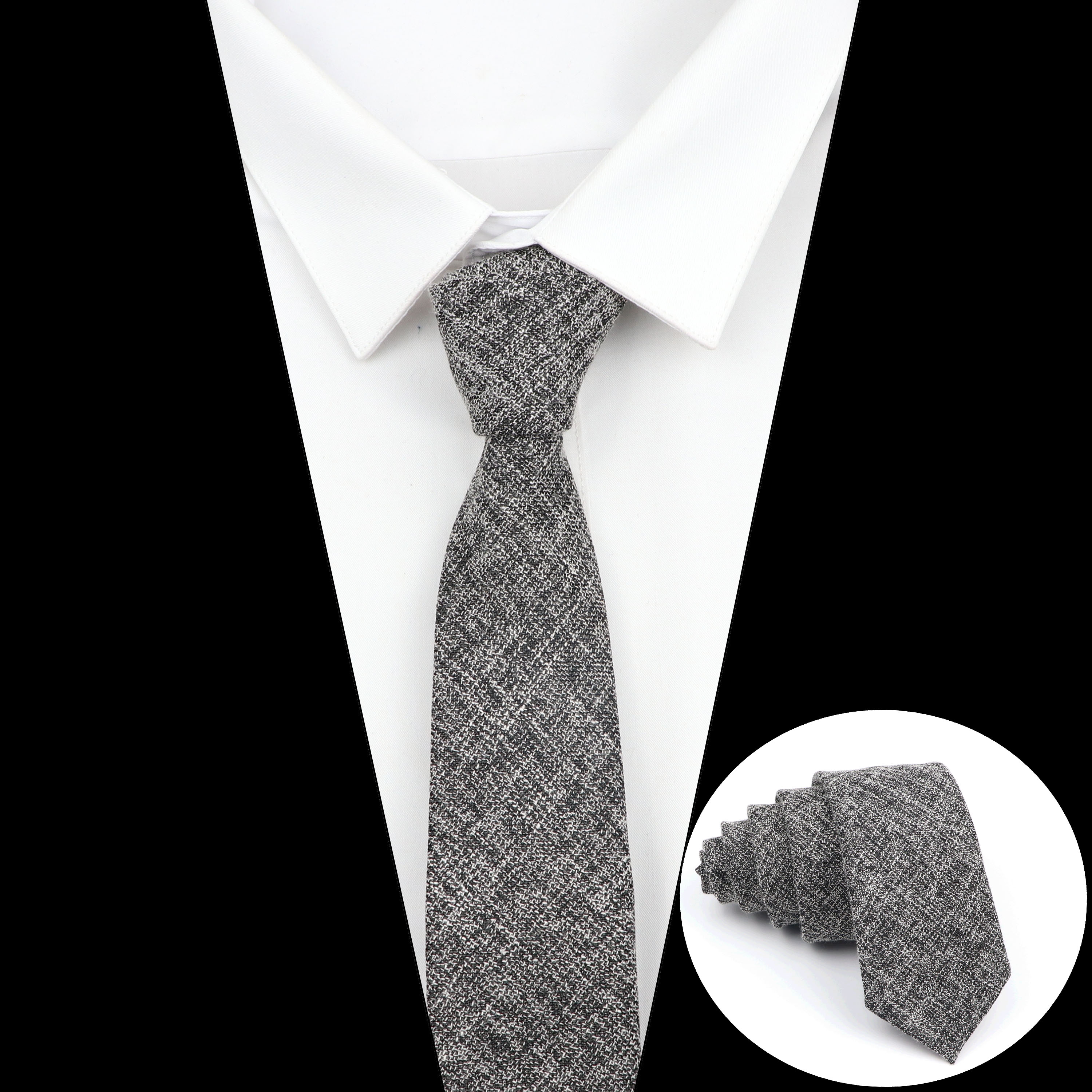 High Quality Ties For Men 6cm  - Skinny Tie Men บทวิจารณ์และราคา
