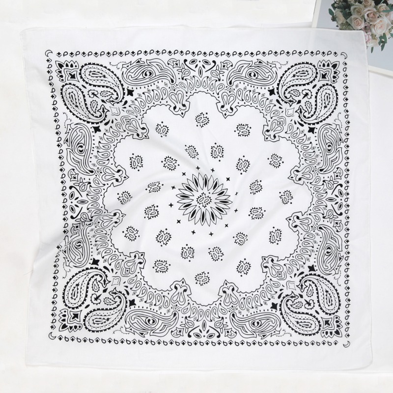 70*70cm Unisex Women 100% Cott - Bandana Cotton บทวิจารณ์และราคา