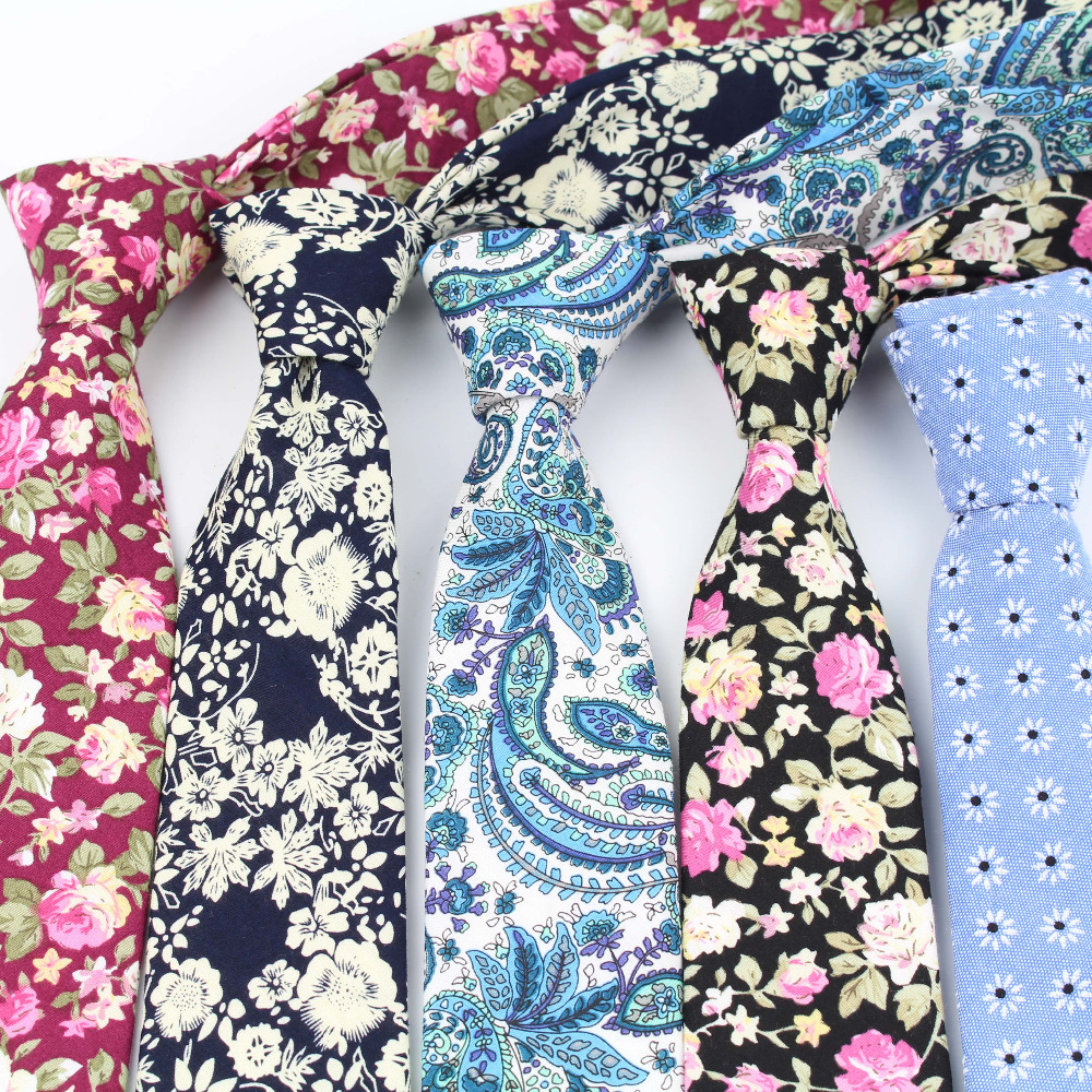 Cotton Men's Colourful Tie Tie - Skinny Tie Men บทวิจารณ์และราคา