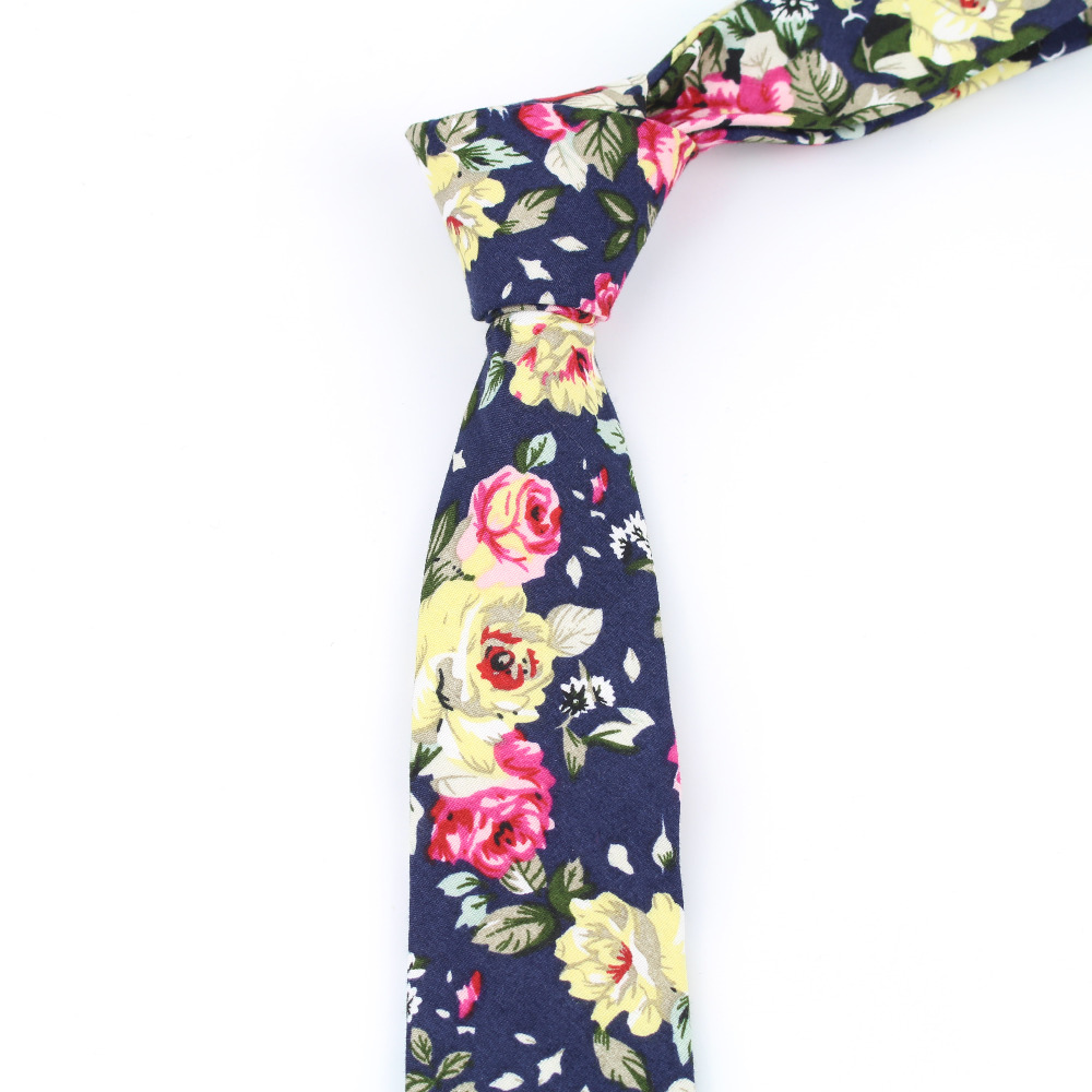 Cotton Men's Colourful Tie Tie - Skinny Tie Men บทวิจารณ์และราคา