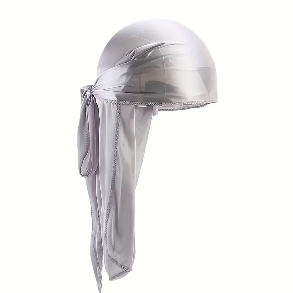 Men's Silk Durag Shower Cap Ba - Bandana Doo Rag บทวิจารณ์และราคา