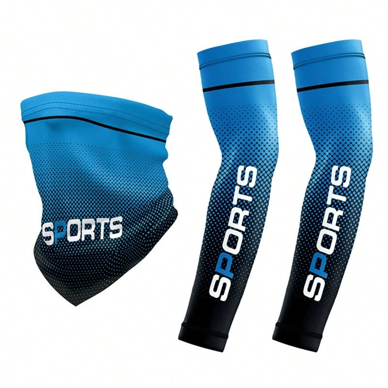 One set of UV resistant ice si - Face Scarf Mask บทวิจารณ์และราคา