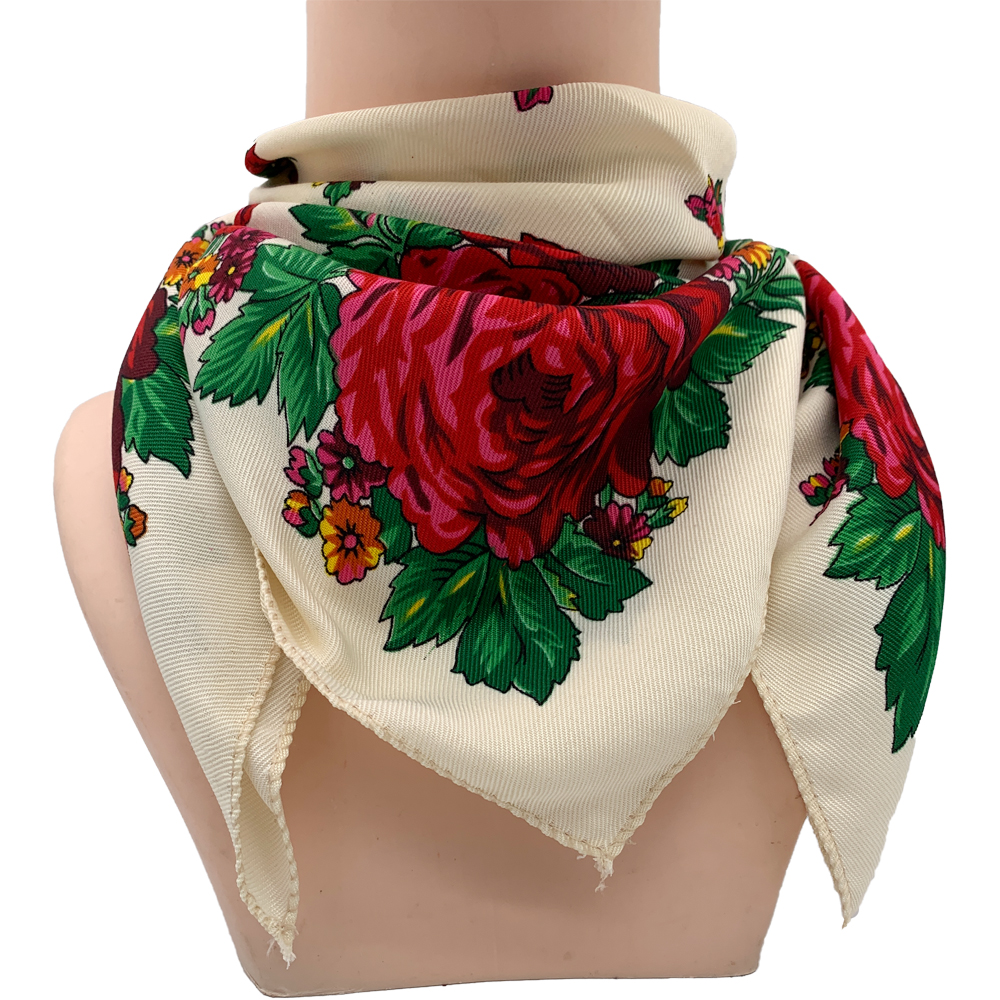 70*70cm Russian National Squar - Bandana Cotton บทวิจารณ์และราคา