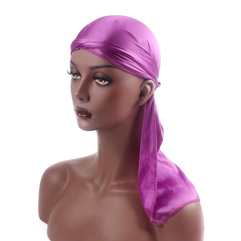Satin Durag Women Men Headscar - Bandana Doo Rag บทวิจารณ์และราคา