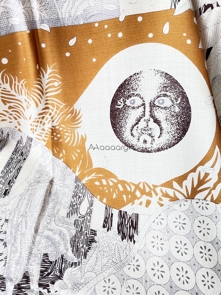 Luxury Designer Silk Scarf Wra - Pashmina Wrap Large บทวิจารณ์และราคา