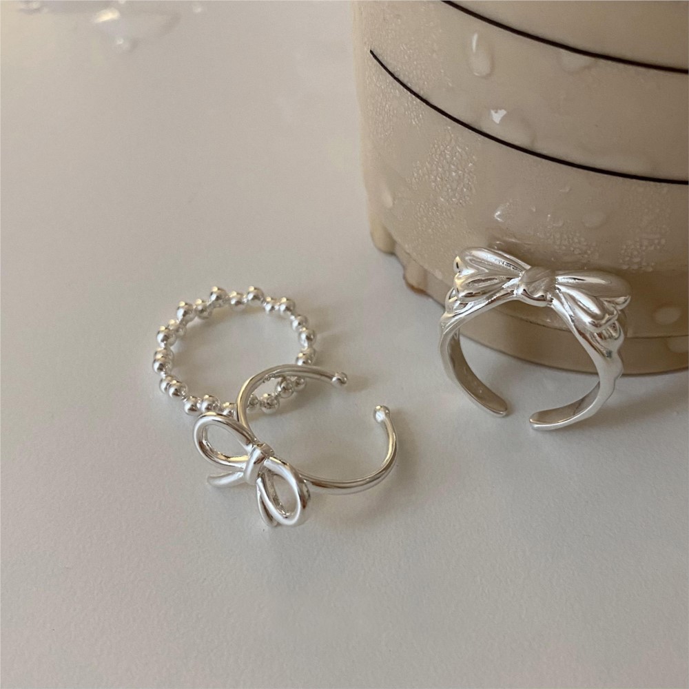 925 Sterling Silver Bow Tie Op - Tie Clip Silver บทวิจารณ์และราคา