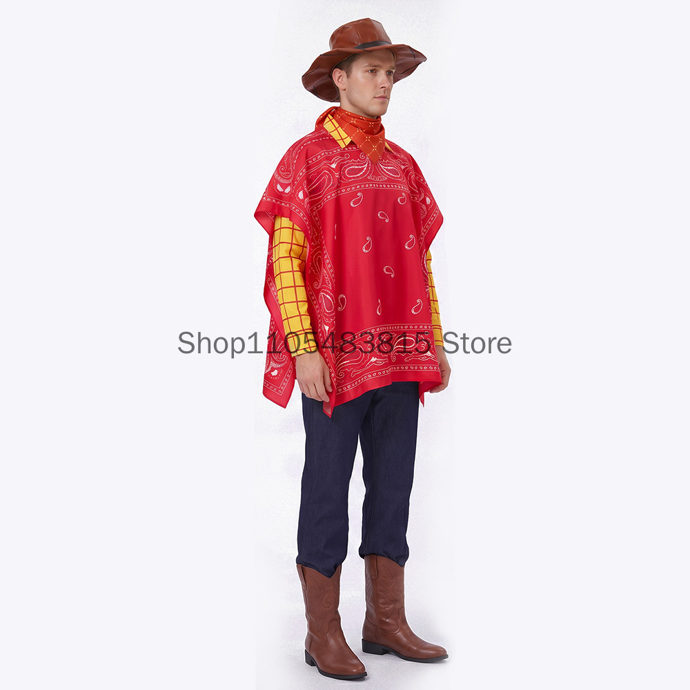 Men's Woody Cosplay costume To - Ascot Neck Scarf บทวิจารณ์และราคา