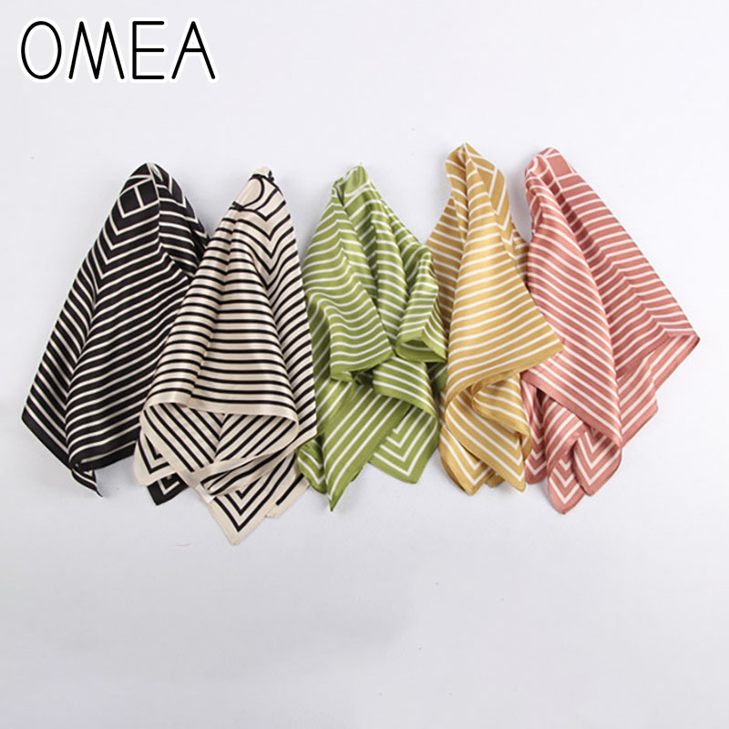 OMEA 100% Real Silk Scarf Wome - Scarf Silk Square บทวิจารณ์และราคา