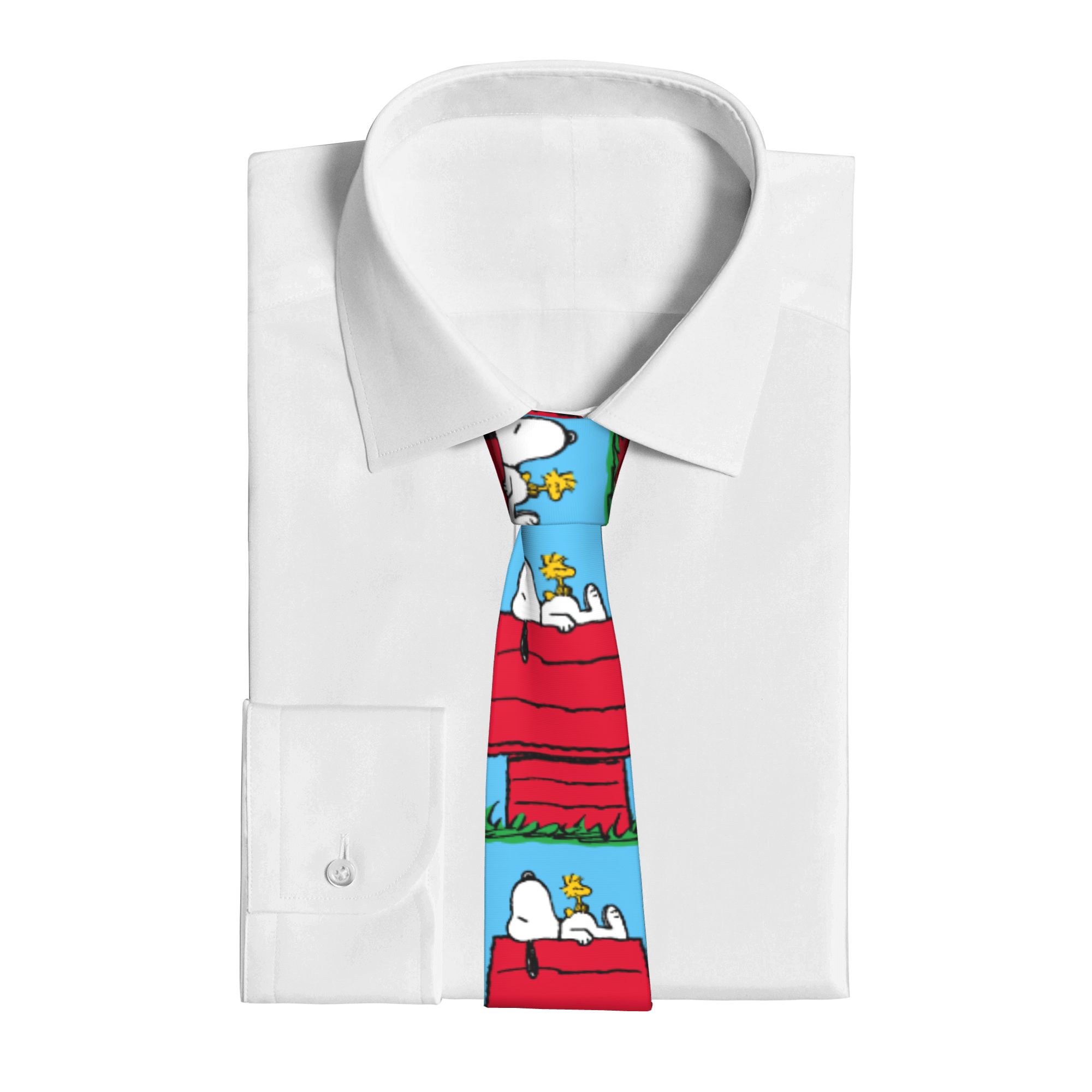 Neckties Snoopy Woodstock Dogh - Skinny Tie Men บทวิจารณ์และราคา