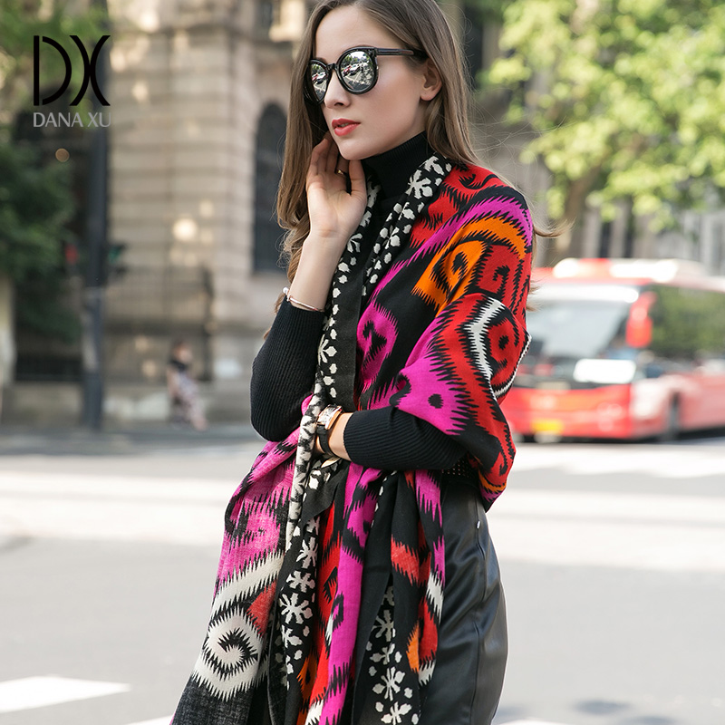Fashion Scarves and Shawls Wom - Pashmina Wrap Large บทวิจารณ์และราคา