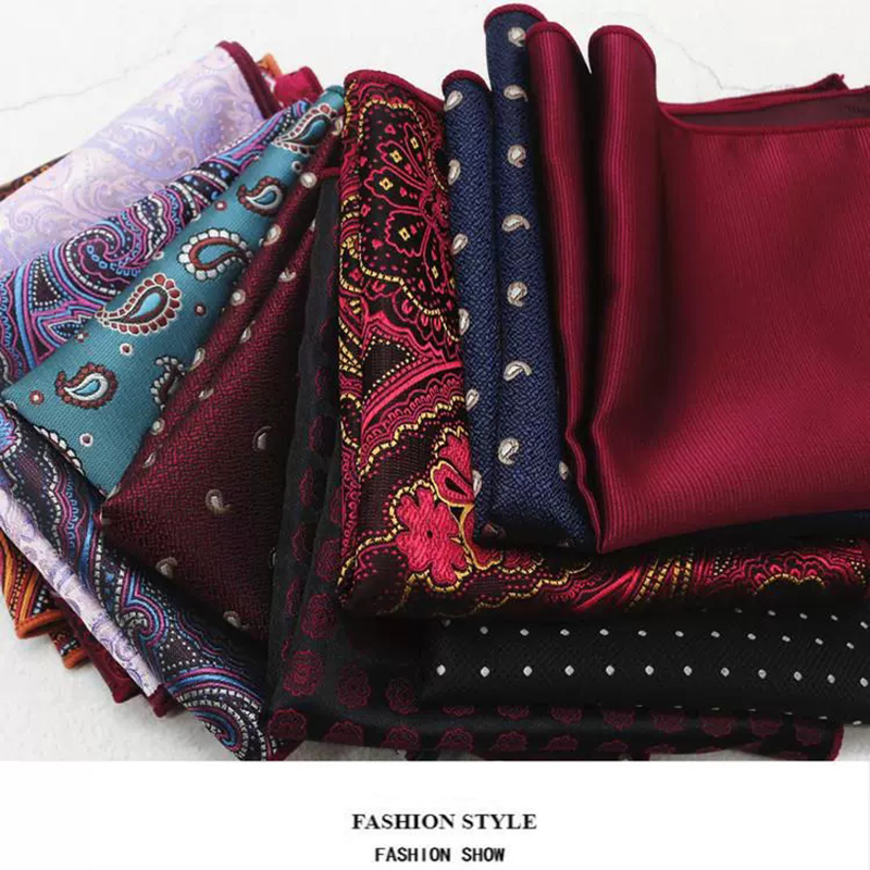 Classic Pasiley Pocket Square  - Pocket Square Set บทวิจารณ์และราคา