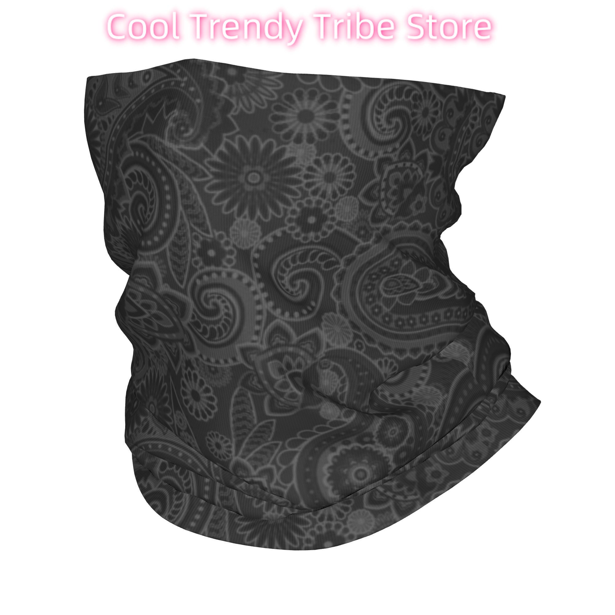 Custom Paisley Chicano Bandana - Neck Warmer Tube บทวิจารณ์และราคา