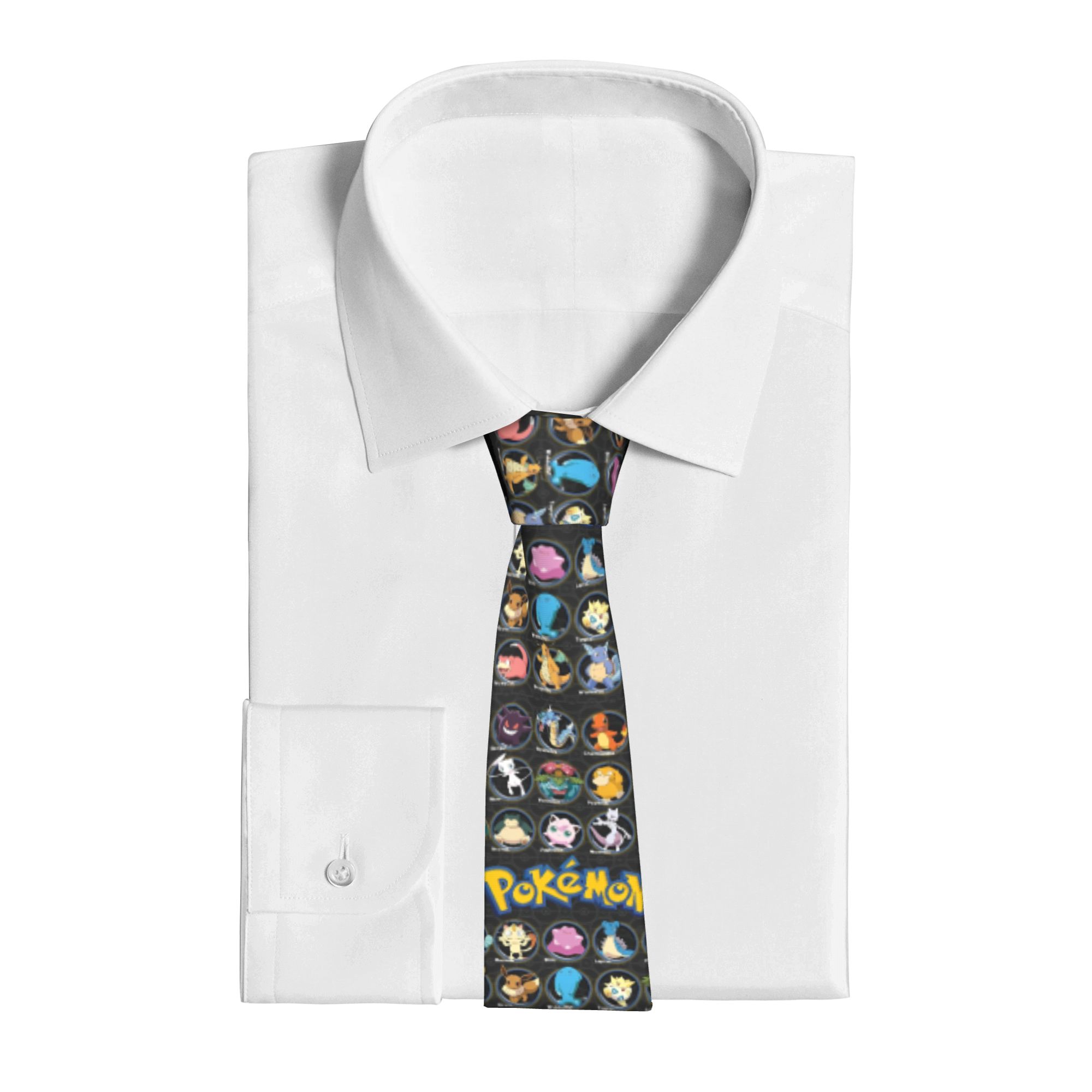 Cartoon Pokemon Characters Nec - Skinny Tie Men บทวิจารณ์และราคา