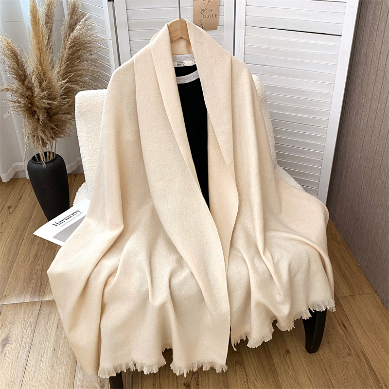 Winter Scarf for Women Cashmer - Woven Scarf Blanket บทวิจารณ์และราคา