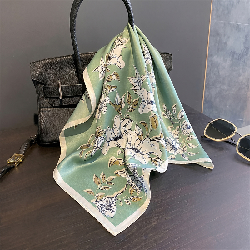 100% Mulberry Silk Scarf Fresh - Ascot Neck Scarf บทวิจารณ์และราคา