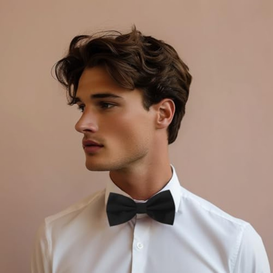 JEMYGINS Solid Color Pre-tied  - Bow Tie Pre Tied บทวิจารณ์และราคา