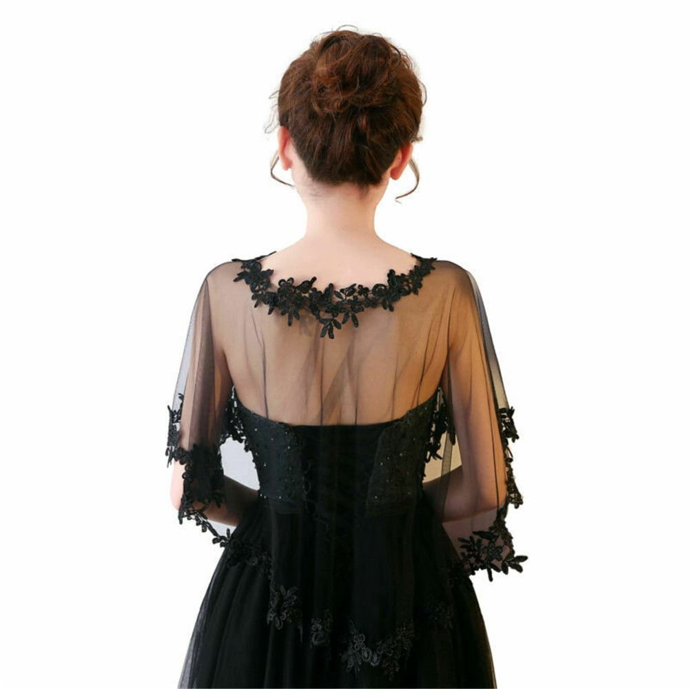 Fashion Elegant Lace Shawl Bri - Stole Wedding Shawl บทวิจารณ์และราคา