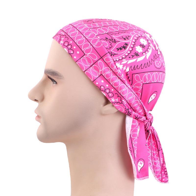 New Men Women Print Durag Du-R - Bandana Doo Rag บทวิจารณ์และราคา