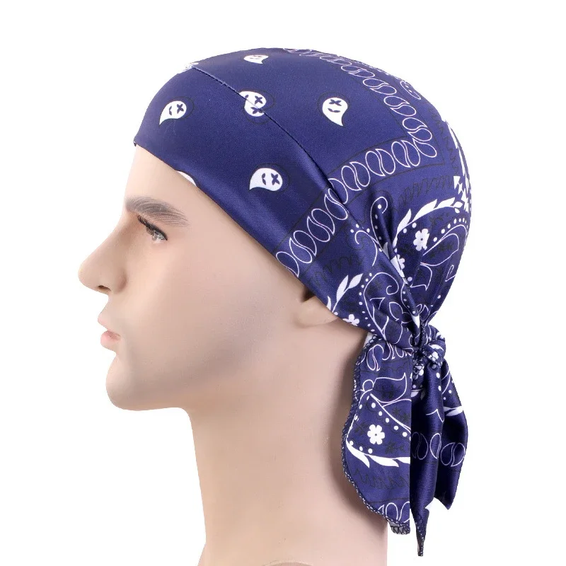 New Men Women Print Durag Du-R - Bandana Doo Rag บทวิจารณ์และราคา