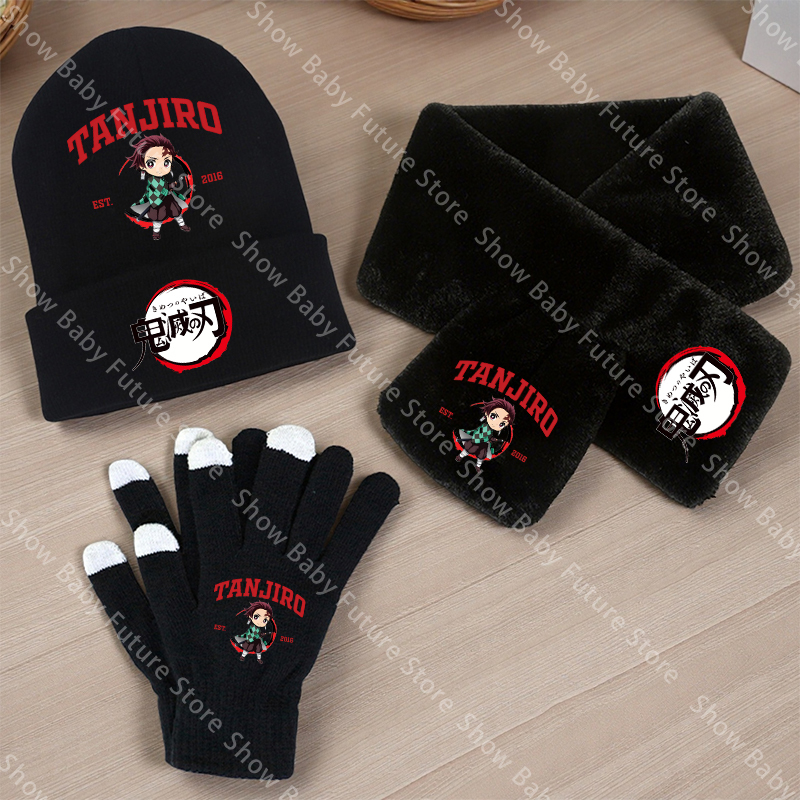 Boys Winter Scarf Knitted Hats - Infinity Scarf Knit บทวิจารณ์และราคา