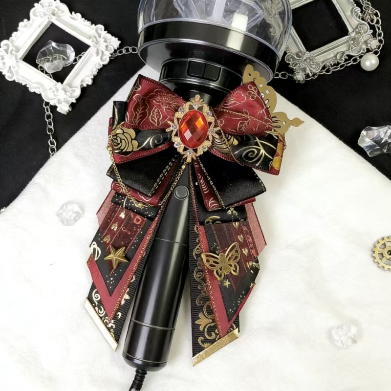 Vintage Lolita Luxury Bow Musi - Tie Bar Set Gift บทวิจารณ์และราคา