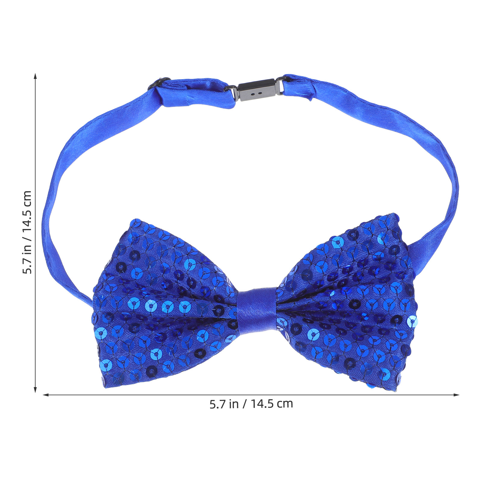 5Pcs Children's Glitter Sequin - Bow Tie Pre Tied บทวิจารณ์และราคา