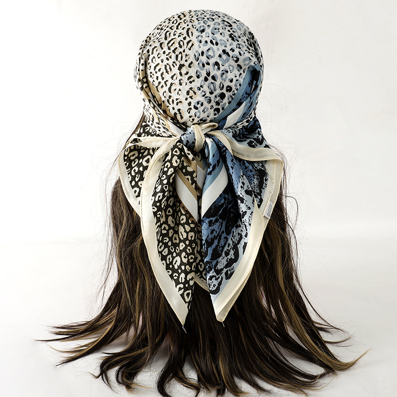 Luxury Silk Shawl Fat Cat Squa - Scarf Silk Square บทวิจารณ์และราคา