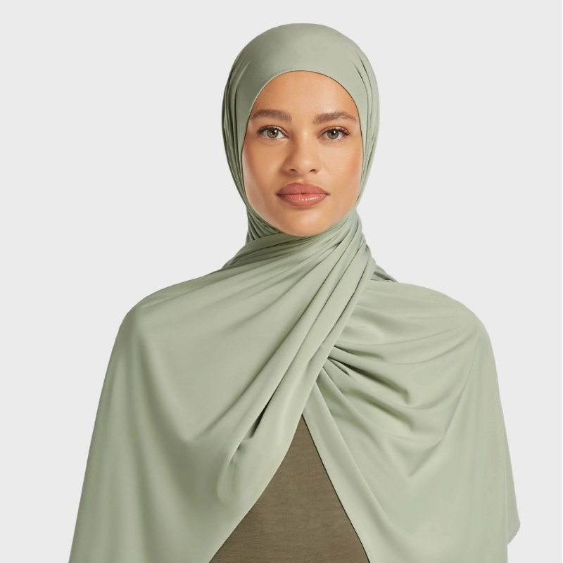D9 Premium Liquid Jersey Hijab - Head Wrap Turban บทวิจารณ์และราคา