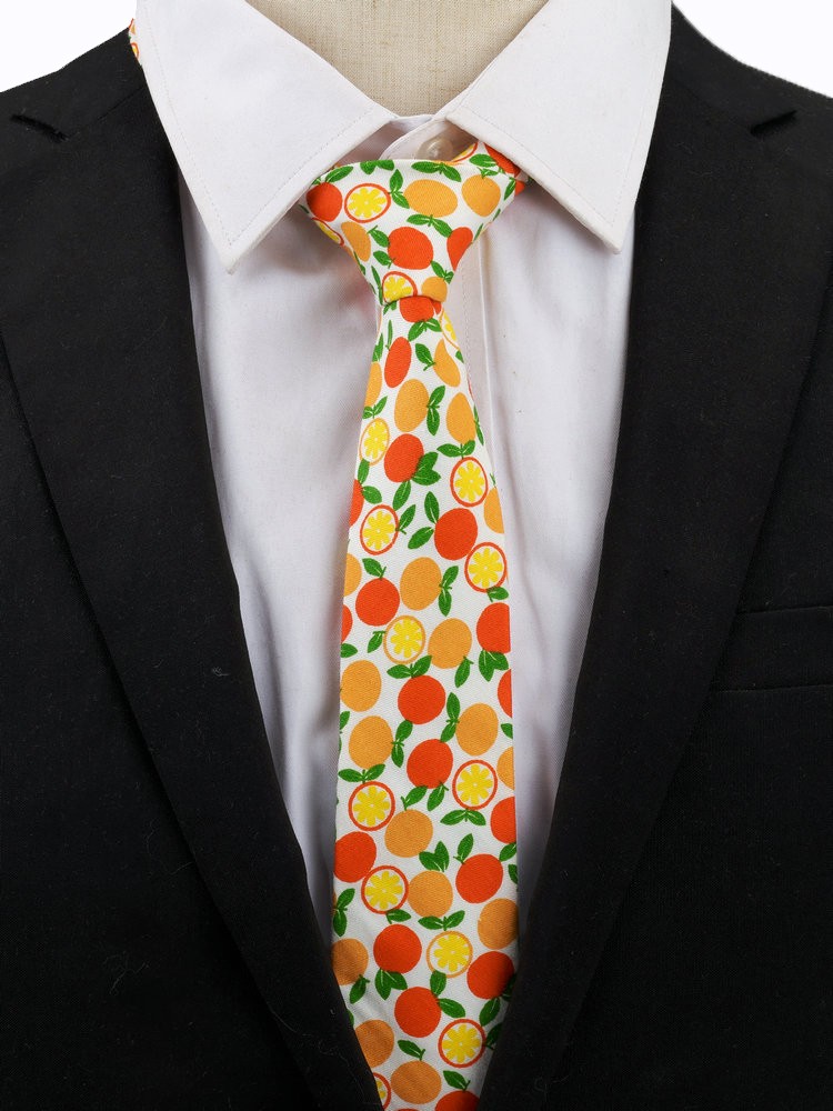 Cute Colourful Sweet Fashion T - Skinny Tie Men บทวิจารณ์และราคา