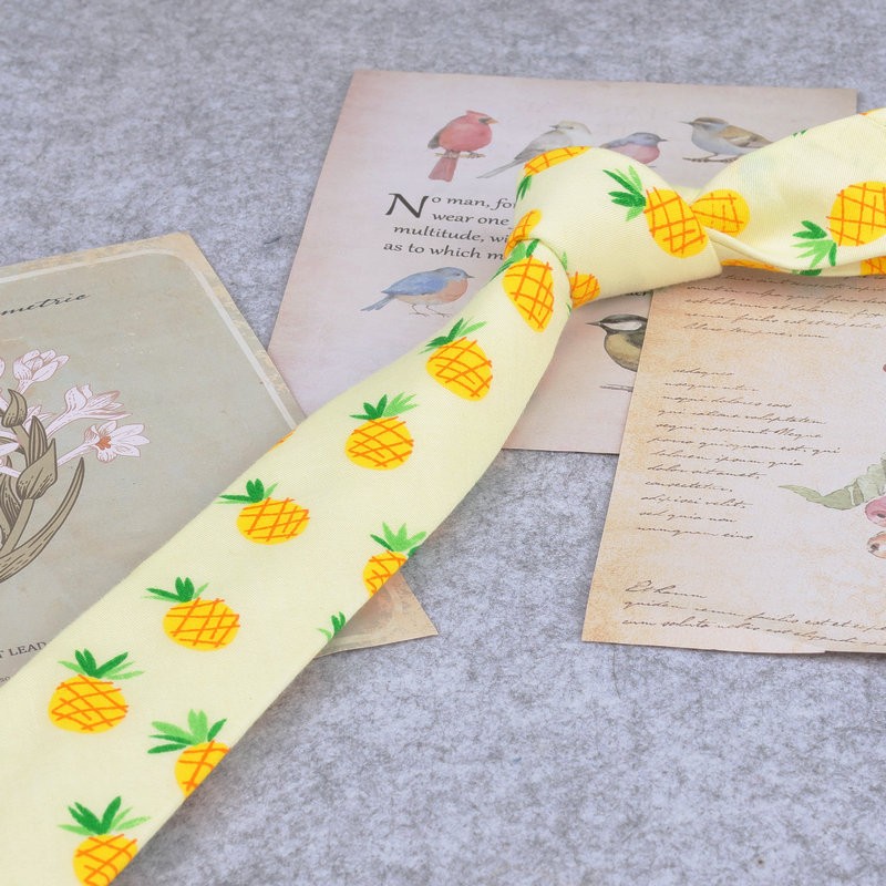 Cute Colourful Sweet Fashion T - Skinny Tie Men บทวิจารณ์และราคา